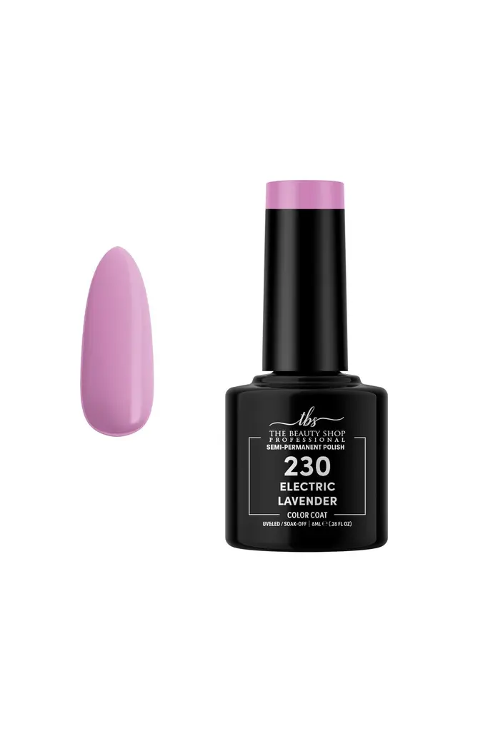 ΗΜΙΜΟΝΙΜΟ ΒΕΡΝΙΚΙ ΝΥΧΙΩΝ ELECTRIC LAVENDER TBS 8ML 230
