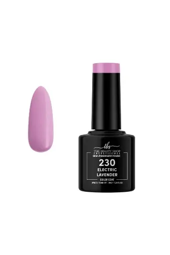 ΗΜΙΜΟΝΙΜΟ ΒΕΡΝΙΚΙ ΝΥΧΙΩΝ ELECTRIC LAVENDER TBS 8ML 230